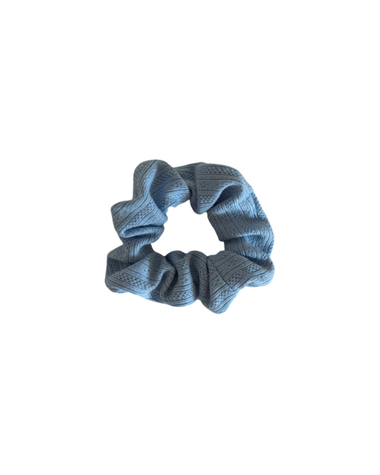 Soft Blue Scrunchie