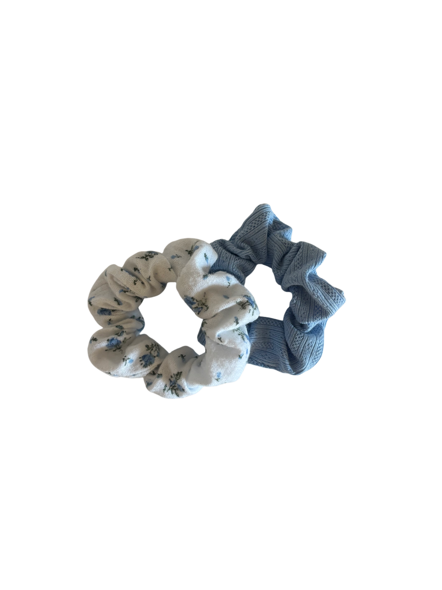 Soft Blue Scrunchie