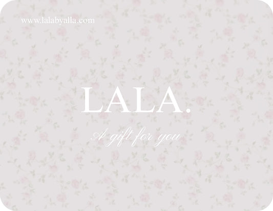 LALA. gift card