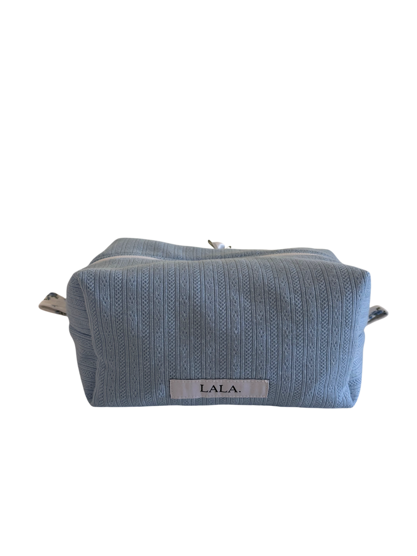 Soft Blue Boxy Pouch